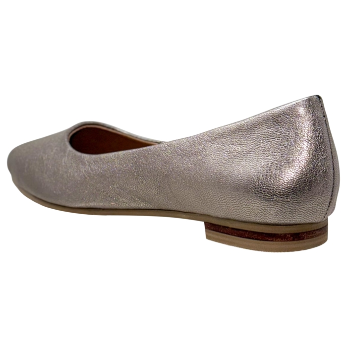 SOBEYO Genuine Leather Pointed Toe Flats Memory Foam Cushion