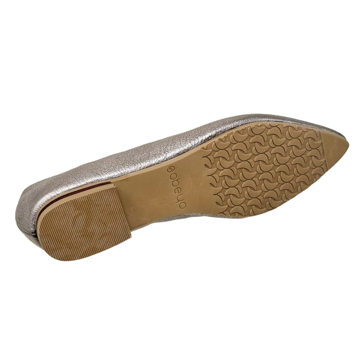 SOBEYO Genuine Leather Pointed Toe Flats Memory Foam Cushion