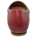 Red Leather Size 11 SOBEYO Genuine Leather Pointed Toe Flats Memory Foam Cushion