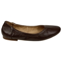  SOBEYO Genuine Leather  Ballet Flats Round Toe Elastic
