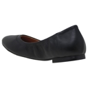 Black Leather Size 10 SOBEYO Genuine Leather  Ballet Flats Round Toe Elastic
