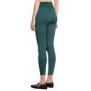 Teal Medium SOBEYO Womens' Legging Solid & Bubble Two Tone Stretchable Fabric
