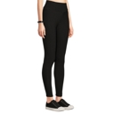Black Small SOBEYO Womens' Legging Bubble One Tone Stretchable Fabric