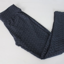Charcoal Large SOBEYO Womens' Legging Bubble One Tone Stretchable Fabric
