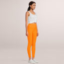 Orange XXL SOBEYO Womens' Legging Bubble One Tone Stretchable Fabric