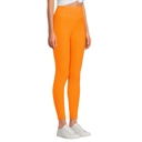 Orange XXXL SOBEYO Womens' Legging Bubble One Tone Stretchable Fabric
