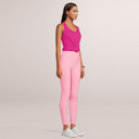 Pink XXL SOBEYO Womens' Legging Bubble One Tone Stretchable Fabric