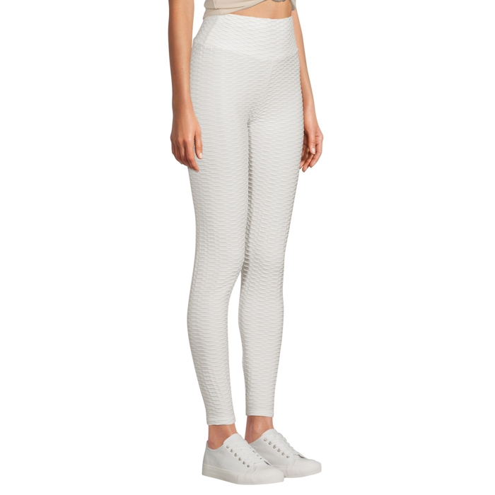 SOBEYO Womens' Legging Bubble One Tone Stretchable Fabric
