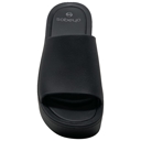 Black Size 5 SOBEYO Women's One Band Slide Wedge Platform Sandals