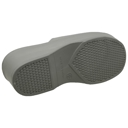 Gray Size 11 SOBEYO Women's One Band Slide Wedge Platform Sandals