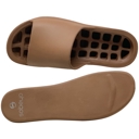 Light Brown Size 11 SOBEYO Women's One Band Slide Wedge Platform Sandals