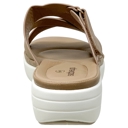 Tan Size 10 SOBEYO Women's Platform Sandals Strappy Buckle Accent