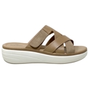 Tan Size 9 SOBEYO Women's Platform Sandals Strappy Buckle Accent