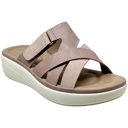  SOBEYO Women's Platform Sandals Strappy Buckle Accent