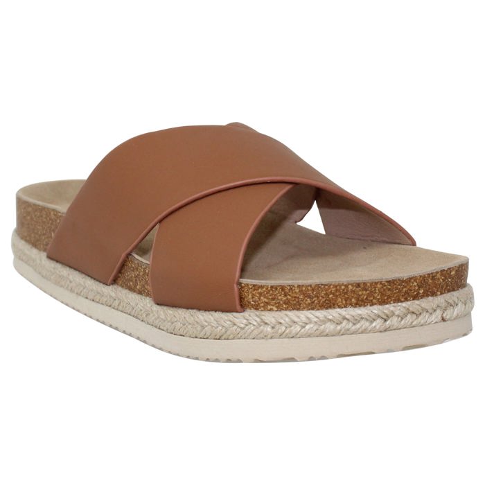 Women's Classic Criss Cross Platform Sandals Espadrilles