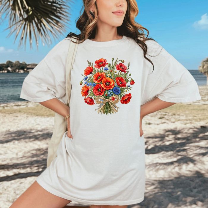 Memorial Bouquet Tee