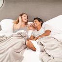  Splitz® UltraSoft Blanket for Couples, Pet Owners & Co-sleeping Families