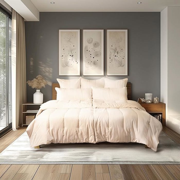 Splitz® Oversized Comforter for Couples, Pet Owners & Co-sleeping Families