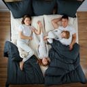King Watercolor Splitz® Oversized Comforter for Couples, Pet Owners & Co-sleeping Families
