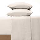 King Coastal Ivory Splitz® CoolTouch 2000TC Two Extra Pillowcase Set