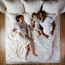 Splitz® CoolTouch 2000TC Sheet Set for Couples, Pet Owners & Co-sleeping Families
