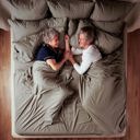  Splitz® CoolTouch 2000TC Sheet Set for Couples, Pet Owners & Co-sleeping Families