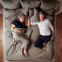 King Seagrass Splitz® CoolTouch 2000TC Sheet Set for Couples, Pet Owners & Co-sleeping Families
