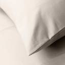 Split King Coastal Ivory Splitz® CoolTouch 2000TC Sheet Set for Couples, Pet Owners & Co-sleeping Families