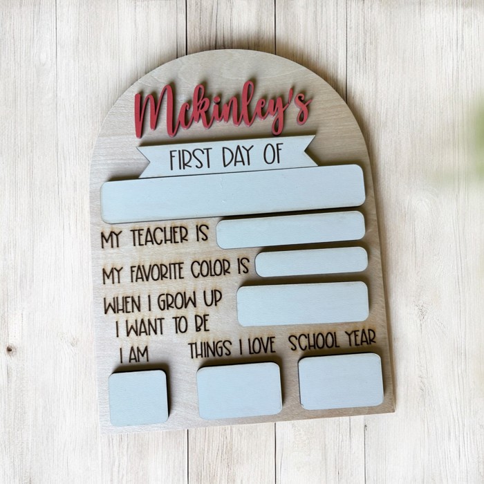 First day of school sign. Reusable board. Last day of school sign. Back to school