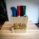  Personalized Pen Holder. Gift for Teacher. End of the Year gift. Christmas Gift