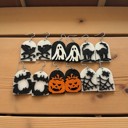  Halloween Earrings. Fall Earrings. Pumpkins. Ghosts. Bats. Spiders. Halloween Jewelry