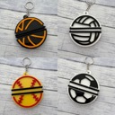  Hair Tie Key Chains. Bag Tags. Sports Bag Tag