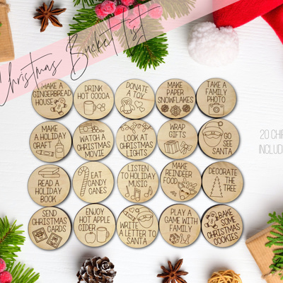 Christmas Bucket List. Christmas Activities. Tokens. Holiday Traditions