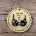  Best Friend Ornament. Christmas Ornament for a friend. Holiday Gift.
