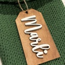  Stocking Tags to hang. Christmas Tags. Personalized Christmas Gift. Tags for stockings.