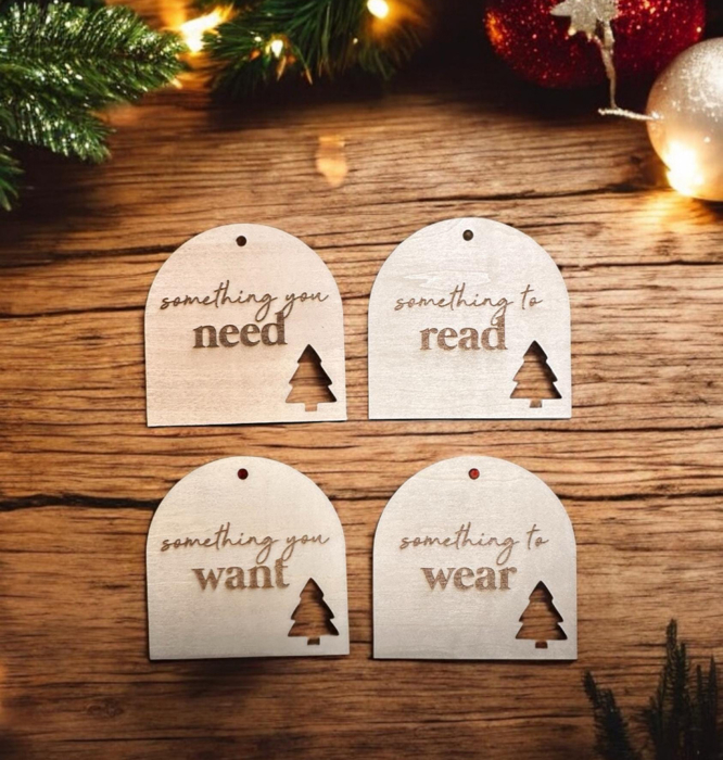Christmas Tags. Christmas gifts. Gift Tags. 4 Christmas Gift Rule