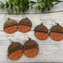  Basketball Personalized Earrings. Basketball Earrings. Personalized Gift. 
