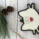  Cat Ornament. Personalized Ornament for pet.