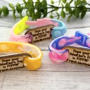 20 Valentine's Class Set / Pop it bracelets / Valentines Gift / Class set Valentines