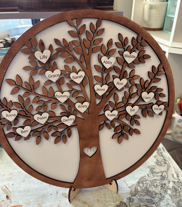 Family Tree / Personalized Gift / Mother's Gift / Personalized Christmas Gift