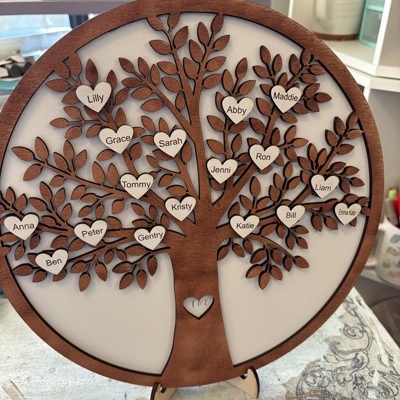 Family Tree / Personalized Gift / Mother's Gift / Personalized Christmas Gift