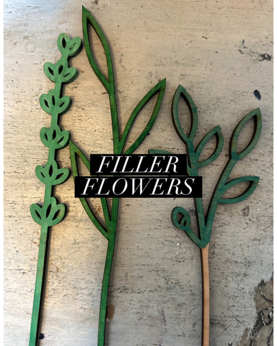 Personalized Birth Flower Jar | Wooden Flowers by Month with Custom Tag 