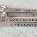  Personalized Key chain. Gift for dad. Custom gift. 