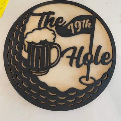 Golf Decor. Father's gift. Dad Gift. Golf Gift.