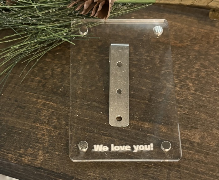Photo Frame Visor Clip. Personalized Gift. Photo Frame. Photo frame for car. Personalized Christmas Gift.