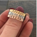  Personalized Stackable Rings / Layer rings / Name rings / Personalized Christmas Gift