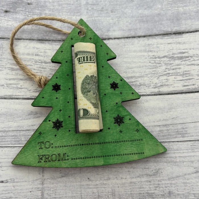 Christmas Money Holder Ornament