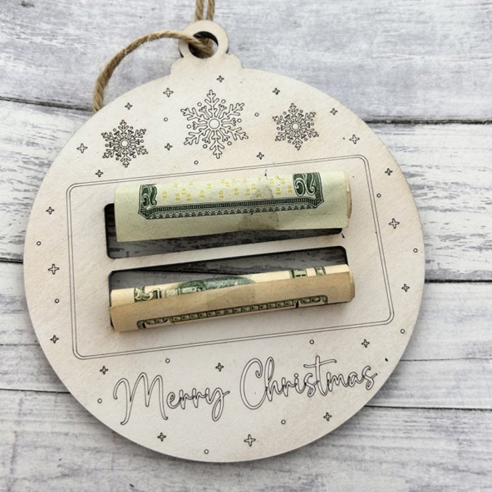 Christmas Money Holder Ornament