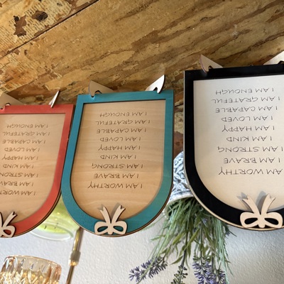 Affirmation Sign. Motivational Sign. Inspirational Sign. Daily Affirmations. Office Sign. 