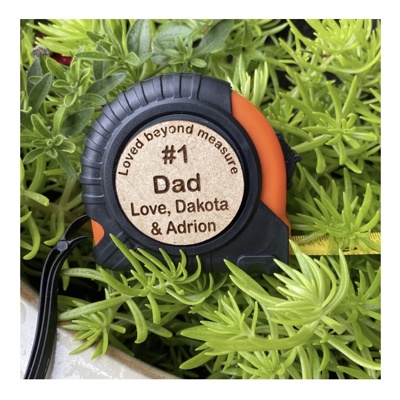 Personalized Tape Measure. Gift for dad. Personalized Gift. Tape Measure.